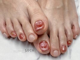 M-129 ハートマグネットネイル