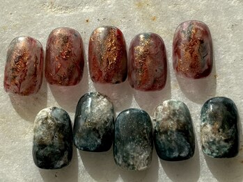 シトゥカ(situka)/ニュアンスネイル、秋ネイル