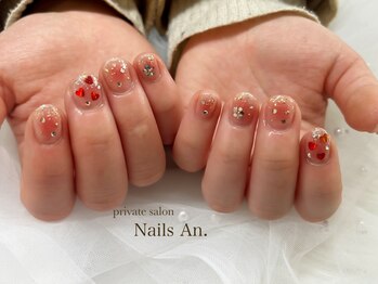 ネイルズアン(Nails An.)の写真/【低価格×高技術】初回クーポン多数ご用意◎お得に大人かわいい指先へ*シンプル～デザインアートまで♪