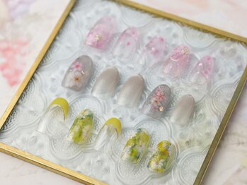 クインテット ネイル 千歳烏山店(Quintet nail)の写真/【パラジェル認定サロン】爪を傷めず、豊富なカラーとアートでネイルをお楽しみいただけます♪