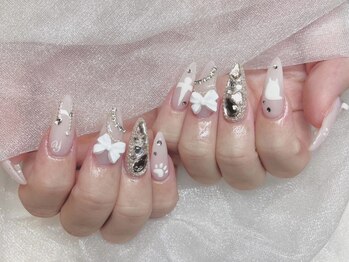 モカ 心斎橋(moca by Lee)/埋めつくしネイル