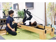 つぼい鍼灸整骨院の雰囲気（ピラティス、パーソナルトレーニングもお任せください！）