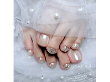 ピーチネイル(Peach nail)の雰囲気(フットネイルも美しく(^^)お任せください◎)