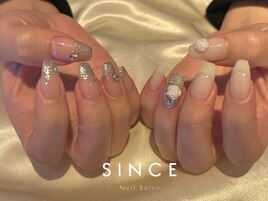 埋め尽くしネイル(菜奈加)
