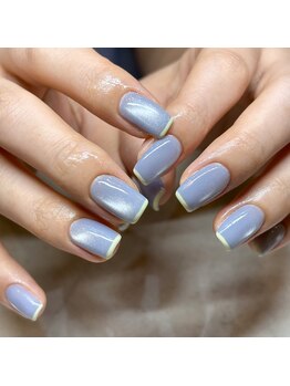 ネイルズトーキョー(nails TOKYO)/マグ×フレンチ