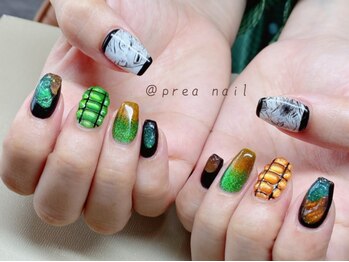 プレアネイル(prea nail)の写真/【「こんな指先にしたかった」を実現!】当店一番人気の持ち込みデザイン!どんなデザインもお任せください◎