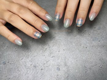 ペル(Per)/ブルーチェック