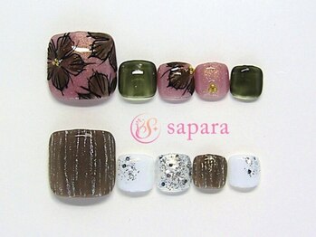 津田沼ネイルサロン サパラ(sapara)/フット定額☆￥6.499　150種☆