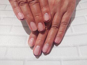 グラマラス アンジェアイ 国分寺店(glamourous/ange eye)/ワンカラー/フレンチ