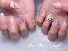 モモネイル(MOMO nail)/ツイードネイル
