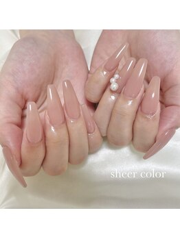 イフネイル(if nail)/◇ヌーディーカラーネイル◇