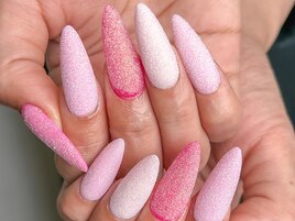 ピンクシュガーネイル