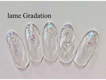 はあとねいる 王子店/【ラメグラ】王子限定ネイル♪