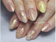 ネイルルーム セレッソ(CEREZO)/ミラーフラワー