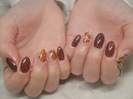 ラメワンカラー