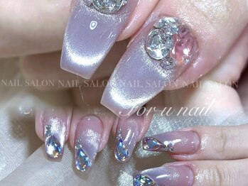 フォーユーネイル(For U Nail)の写真/持ち込みOKのつけ放題メニューでお気に入りの本場ワンホン&韓国ネイルが楽しめる♪お色気ネイルは保存版*。