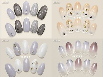 FAST NAIL 荻窪駅前店【パラジェル/ジェルネイル専門/定額/マグネット/フットネイル】/定額 ¥5410 ◆ シンプルAコース