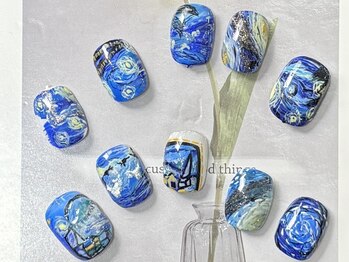 エスティネイルアートサロン(St.Nail Art Salon)の写真/流行りのワンホンネイルがしたい…。韓国風パーツや本場中国から仕入れたパーツが豊富に揃う当店にお任せ☆