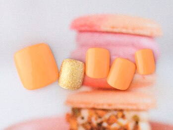 ダッシングディバ 汐留シティセンター店(DASHING DIVA)/春色ワンカラーフット