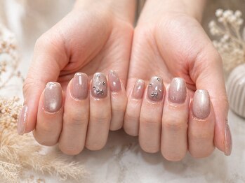 リッコ 荻窪駅前店(Ricco)の写真/オフィスにも◎シンプルネイルが得意！パラジェル＆フィルインで美フォルムを叶える☆