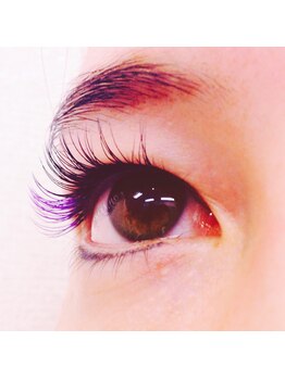 フラワー(Flower)/カラーエクステ（パープル）