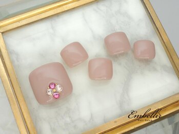 アンベリール 横浜店(Embellir)/(1193)シンプルFootネイル