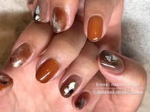 シナネイル 清澄白河店(SHINA NAIL)/ブラウンネイル♪