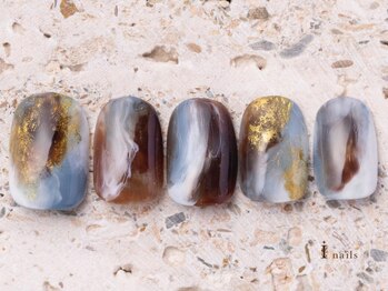 アイネイルズ 吉祥寺店(I nails)/ブルーニュアンス[吉祥寺]