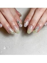 ノエム ネイルサロン(NOEM)/お花のビジューアート