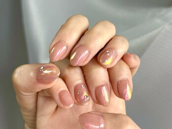 アニーネイル 表参道(Annie nail)/ミラーネイル￥8000[表参道]