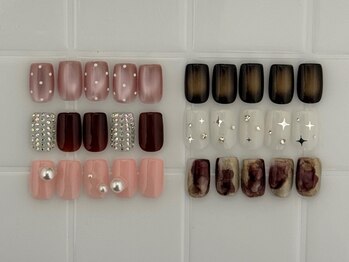 エルネイル(elle nail)の写真/洗練された上品かつお洒落なデザインが大人気♪トレンド～シンプル・アートデザインまで種類が豊富◎