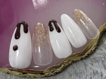 レイネイルトゥーキャンアイドレッシー(Ray Nail to Can I Dressy)/バレンタインキャンペーンネイル