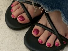 アイネイルズ 大宮店(Ｉ nails)/ビビットピンクラメ