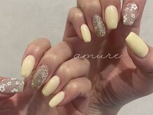 アミュール 四ツ橋(amure)/【バターイエローネイル】
