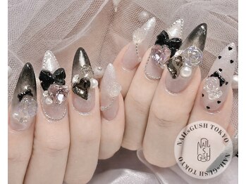 ネイルズガッシュ 蒲田東口店(NAILsGUSH)/ドット/グラデーション