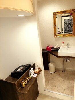 アイラッシュサロン シルビジュ(cillsbijou)/お手洗いも快適です(＾◇＾)