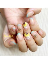 ナナネイル(Nana.Nail)/ひまわりネイル