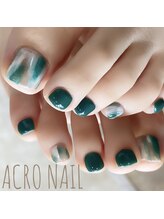 アクロネイル アンド アイ(ACRO NAIL&EYE)/フットデザインネイル