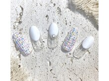 メリーアン(Merry Anne)/春夏ツイードネイル