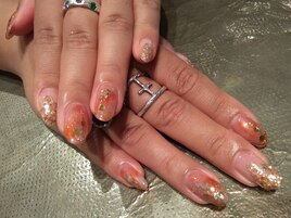 ホログラムきらきらニュアンス