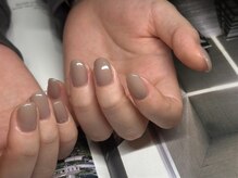 アース ネイルアンドアイラッシュ 甲府昭和店(HAIR & MAKE EARTH Nail&Eyelash)/艶ブラウン
