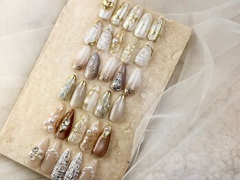 エニュ(anew)の写真/【定額アート¥4,900～】ニュアンスアート/韓国ネイル/パーツ乗せ放題/持ち込みOK!定額デザインも大人気◎