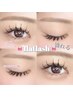 お得【マツエク】自然なフラットラッシュ100本(高持続Wフラット880円)5900→