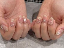 ローランリム(LORAN Lim)/いちごミルクネイル♪