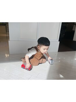 お子様同伴OKのサロン