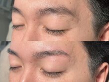 男性の美眉毛メニューも★眉毛WAX、マップブロウもおすすめ！！