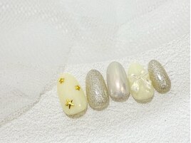 星×リボン/ゆめかわネイル