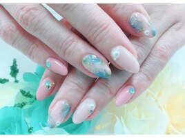 【小山】上品フラワーネイル