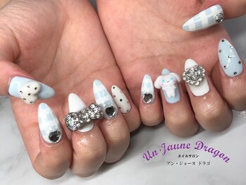 アン ジョーヌドラゴ/【ロングネイル】パステルネイル