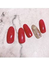 カシェット(Cachette)/シンプルワンカラーネイル